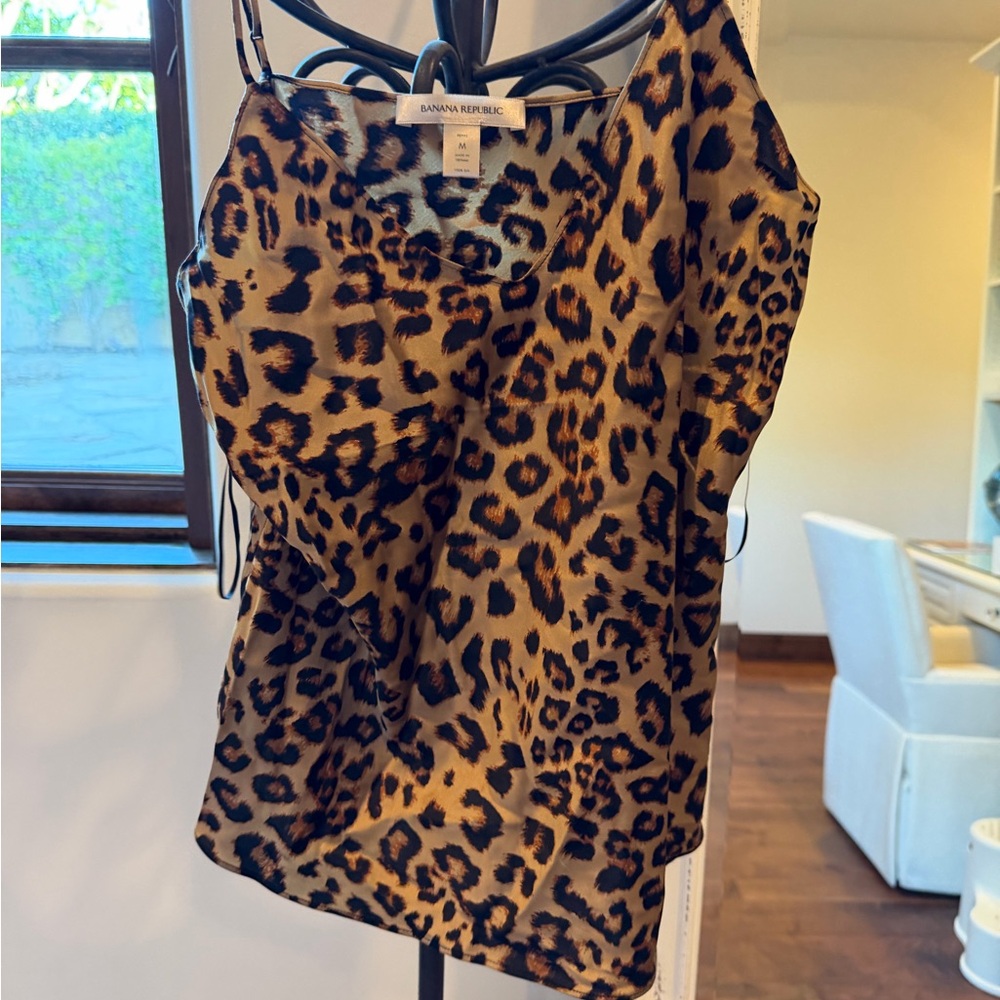 Banana Republic Leopard Print Camisole